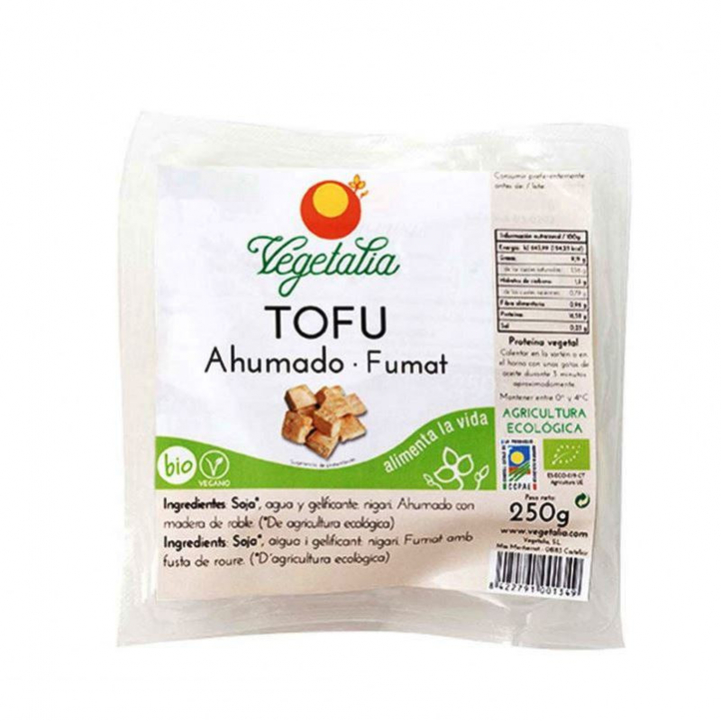 Tofu ahumado BIO, Vegetalia