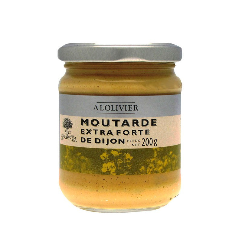 Moutarde bio Dijon, A L´Olivier