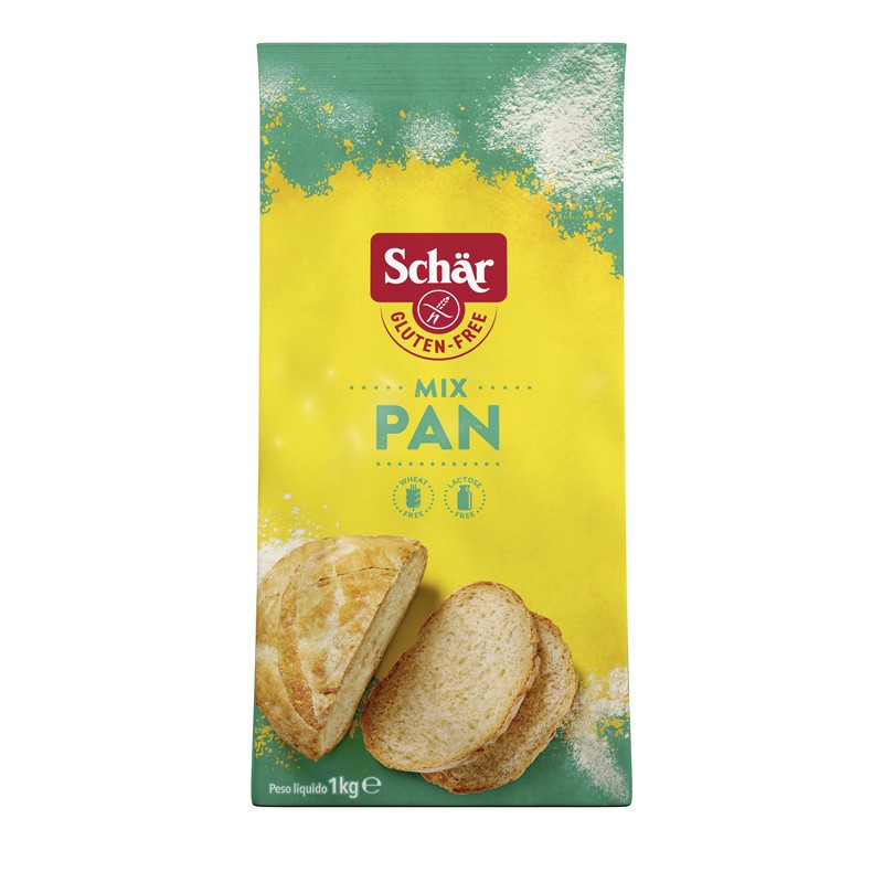 Harina sin gluten mix-b preparado para pan, Schar