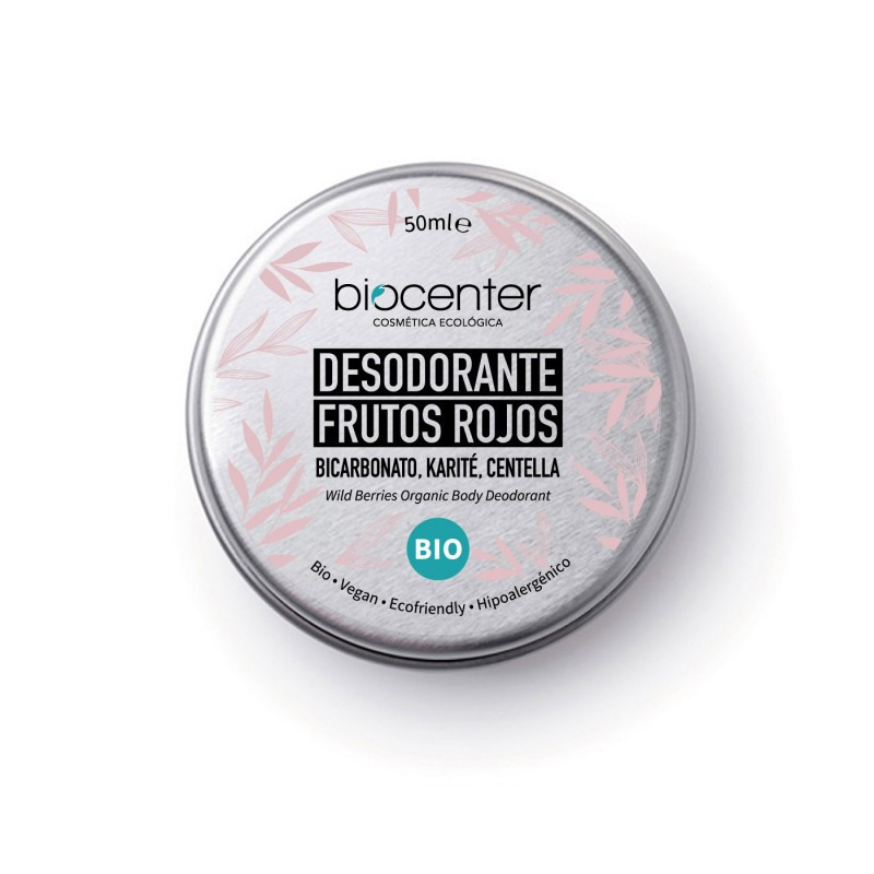 Desodorante sólido frutos rojos, Biocenter