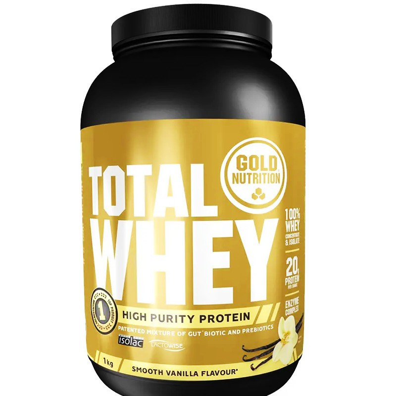 Proteína Total Whey Vainilla,  Goldnutrition - Suplementos deportivos