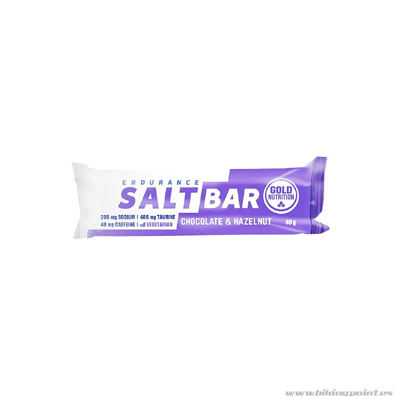 Barrita Endurance Salt Bar Chocoalte y Avellana - Suplemento deportivo