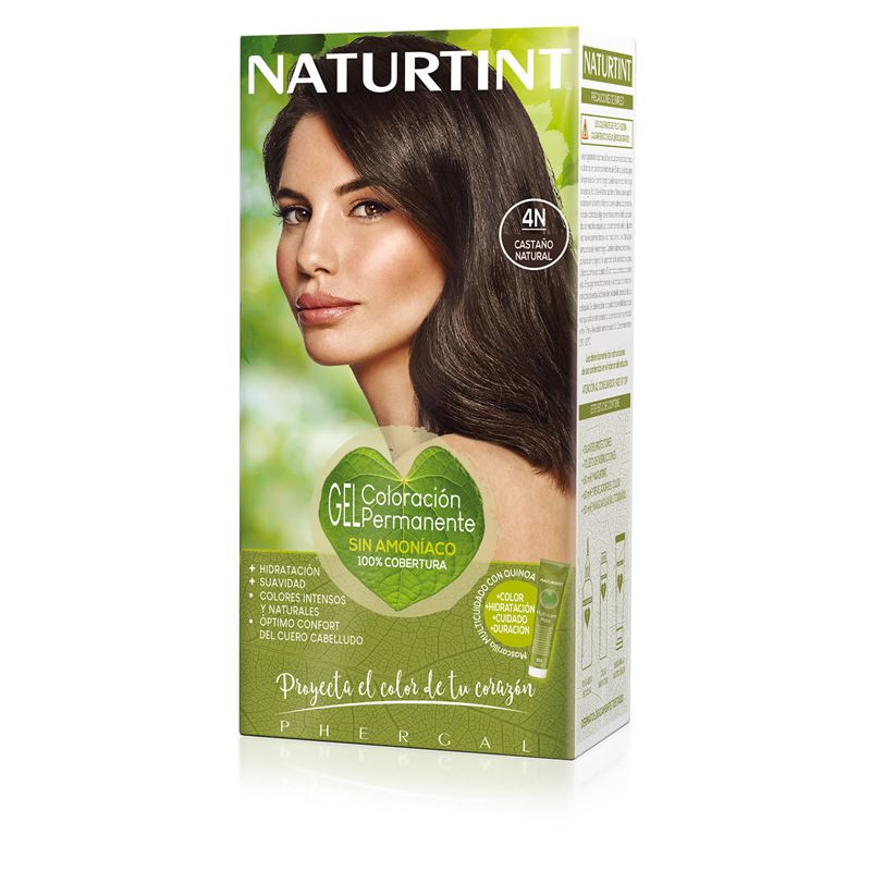Naturtint - Naturlig hårfärg 4N Naturlig kastanj