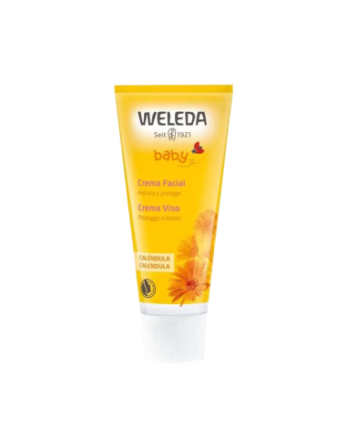 Calendula gezichtscrème voor baby's en kinderen, Weleda