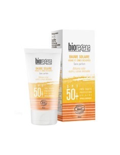 Bálsamo solar rostro SPF 50+, Bioregena - Productos Ecológicos