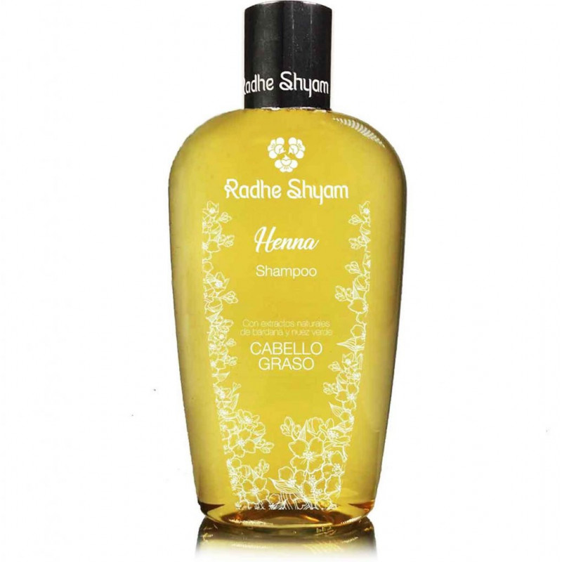 Henna-Shampoo für fettiges Haar, Radhe Shyam
