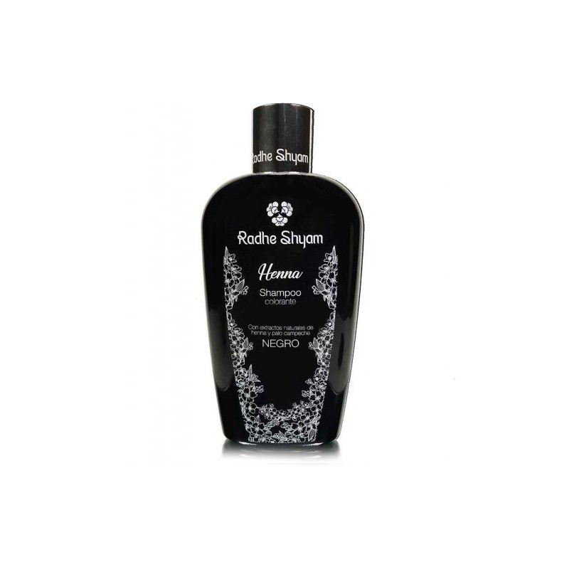 Henna-Shampoo Farbe Schwarz, Radhe Shyam