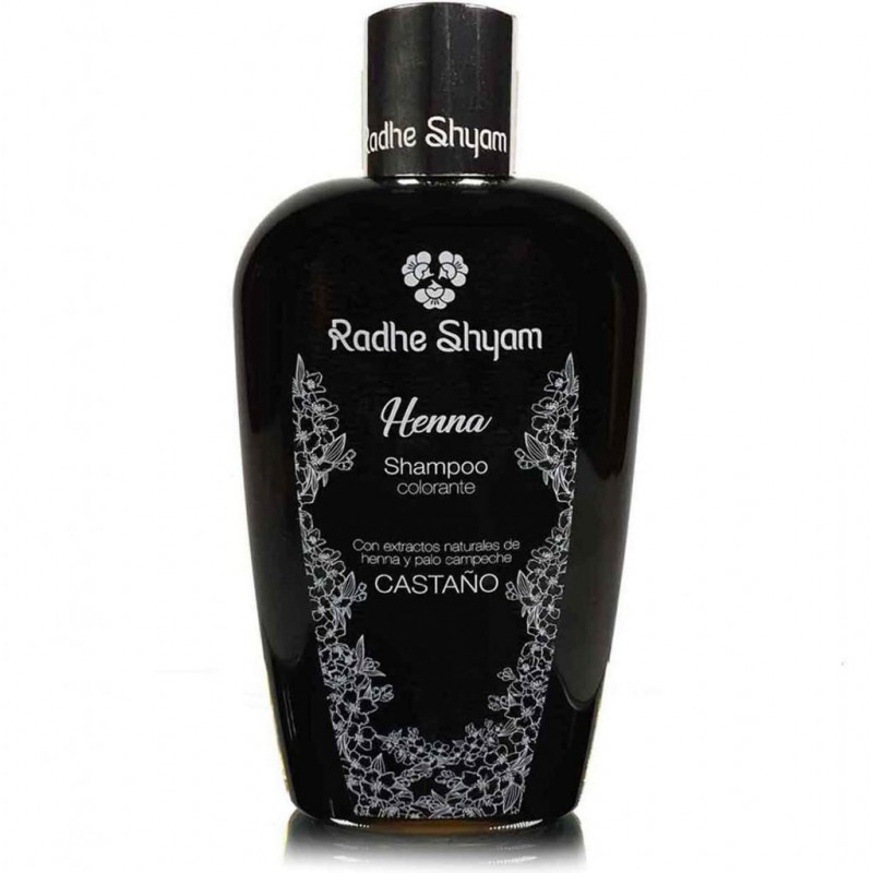 Shampooing Henné Brun 250ml, Radhe Shyam