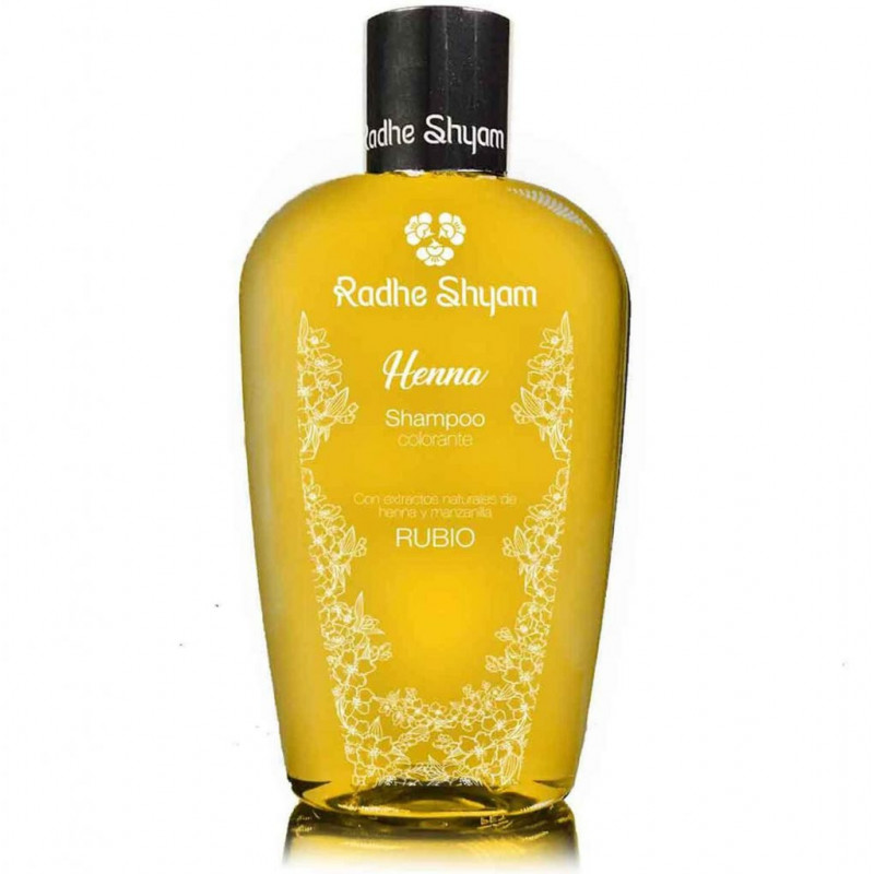 Shampooing au henné couleur blonde, Radhe Shyam