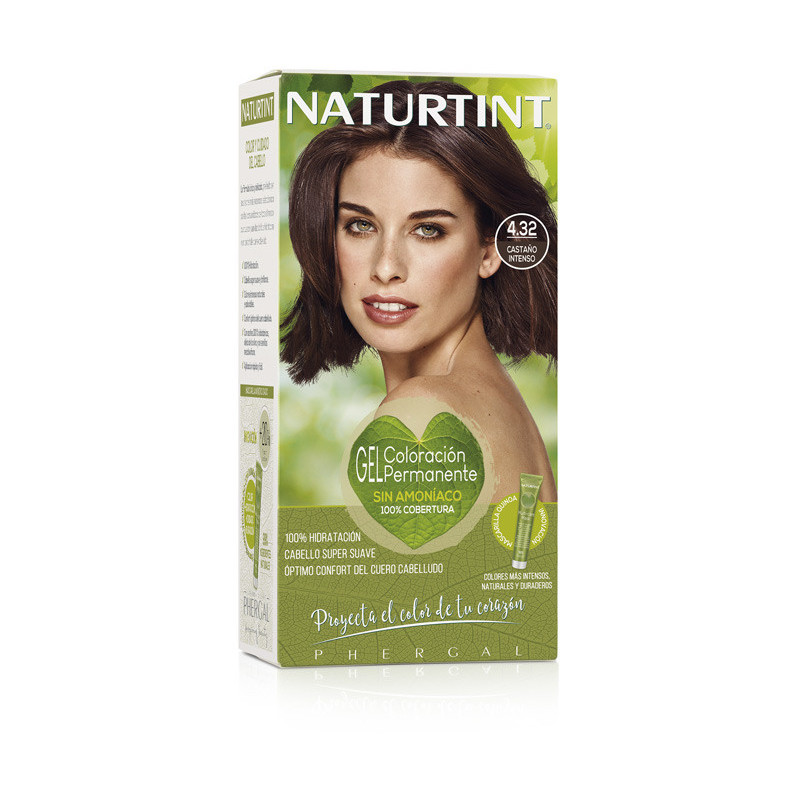 Haarfärbemittel 4.32 Intensives Braun, Naturtint - Organische Produkte