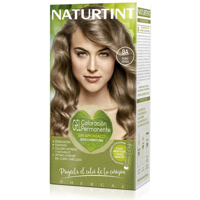 Teinture 8A Blond Cendré, Naturtint - Vismar Natural - Produits Bio