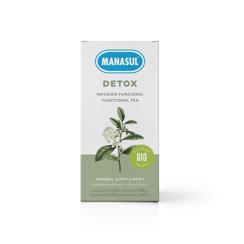 Infusión Detox, Manasul. Vismar Natural - Productos Ecológicos